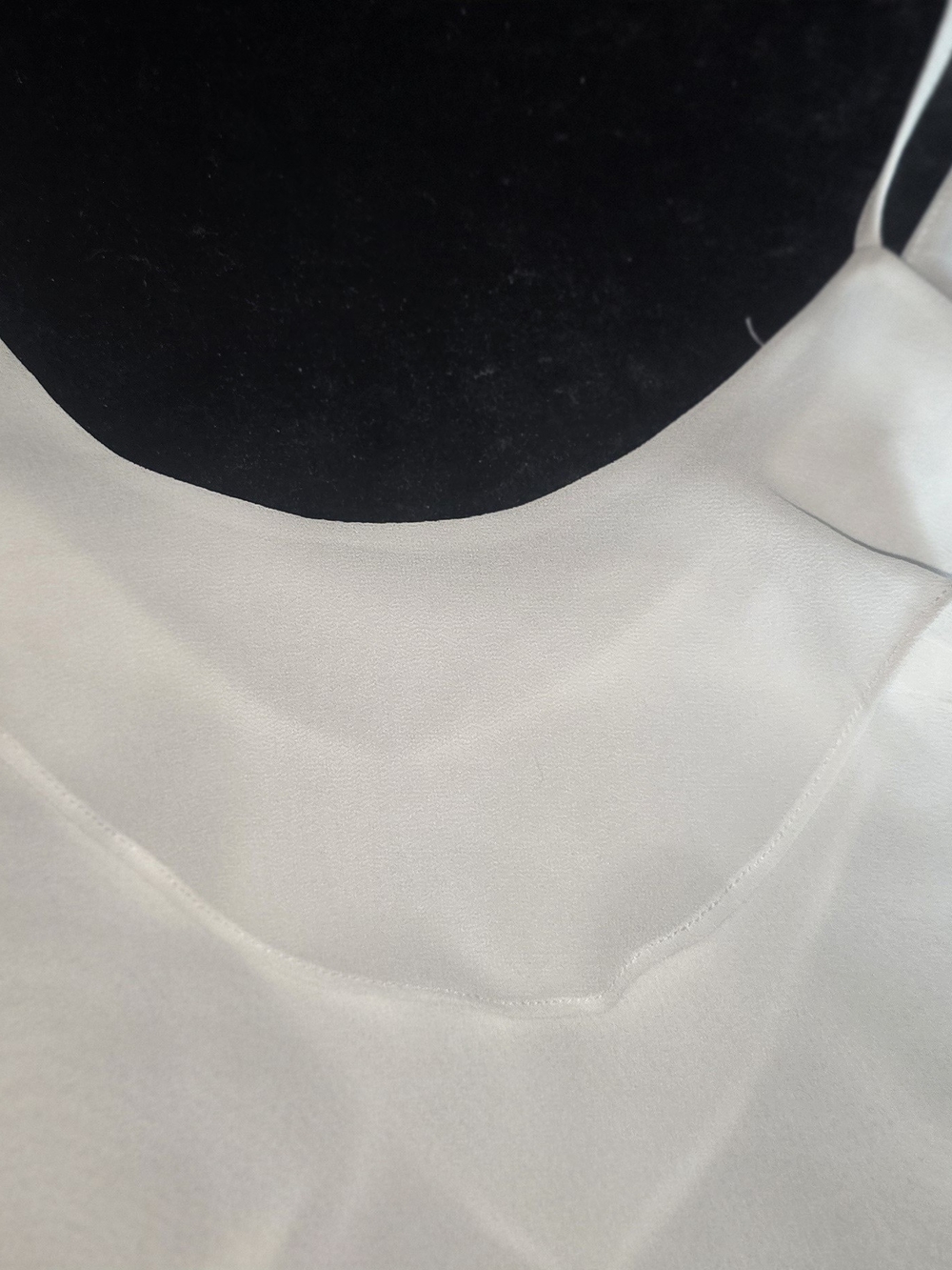 Women's White Cami Top - Classic Spaghetti Strap